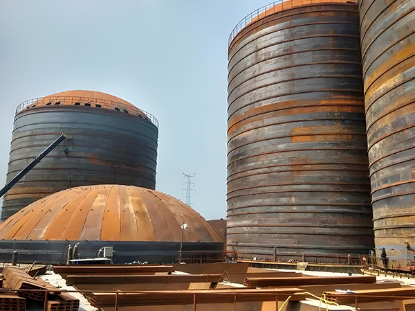 德江焦粉钢板仓